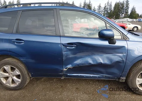 2014 Subaru Forester 2.5I Premium из США, поврежденный, VIN JF2SJAEC9EH480810
